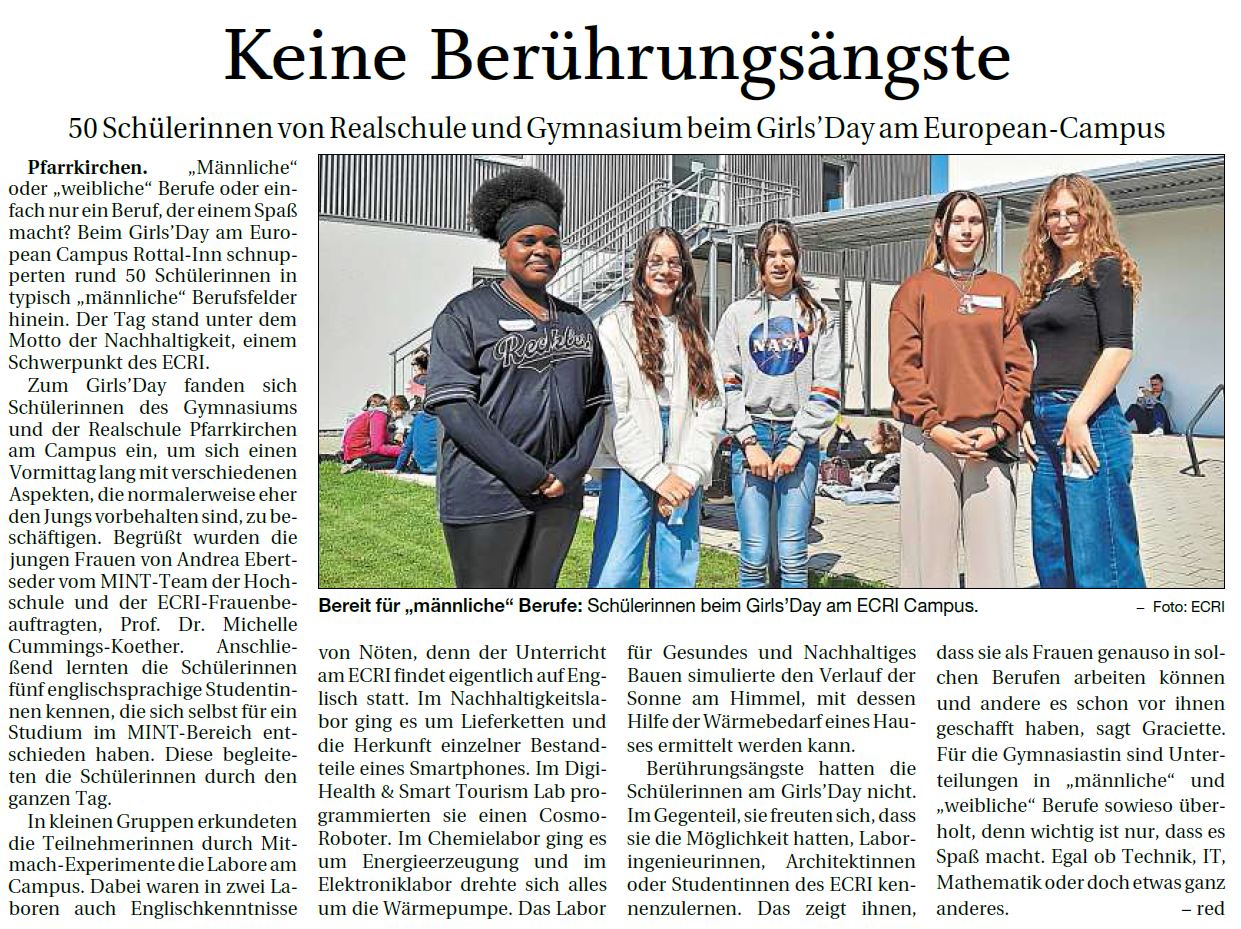 Keine Berührungsängste