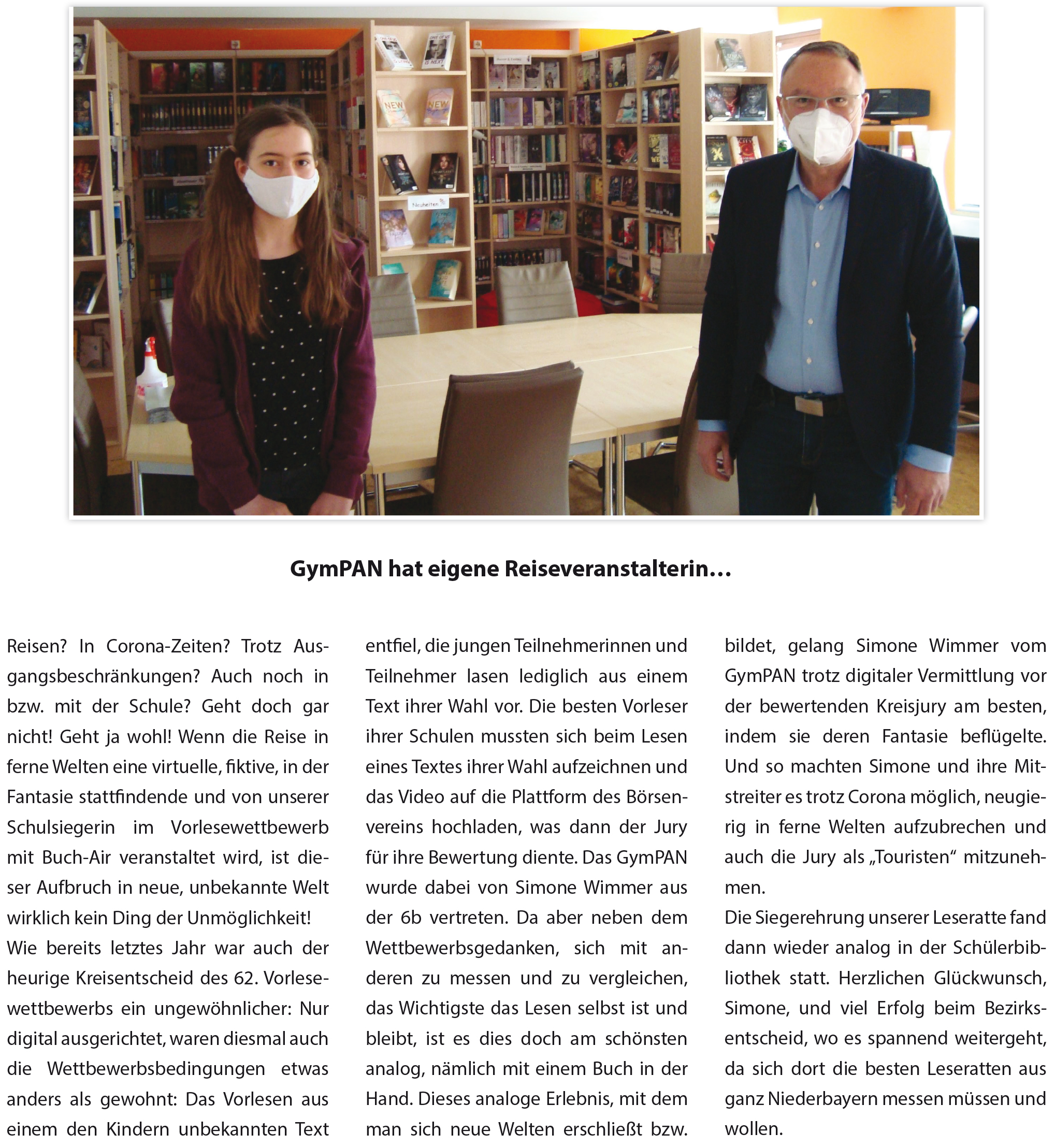 2021 Vorlesewettbewerb