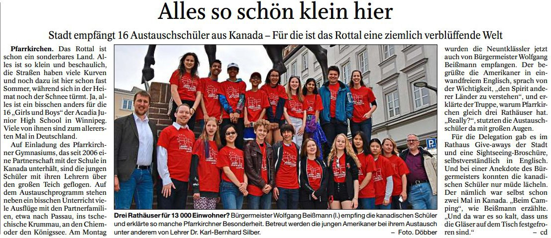 Alles so schoen klein hier