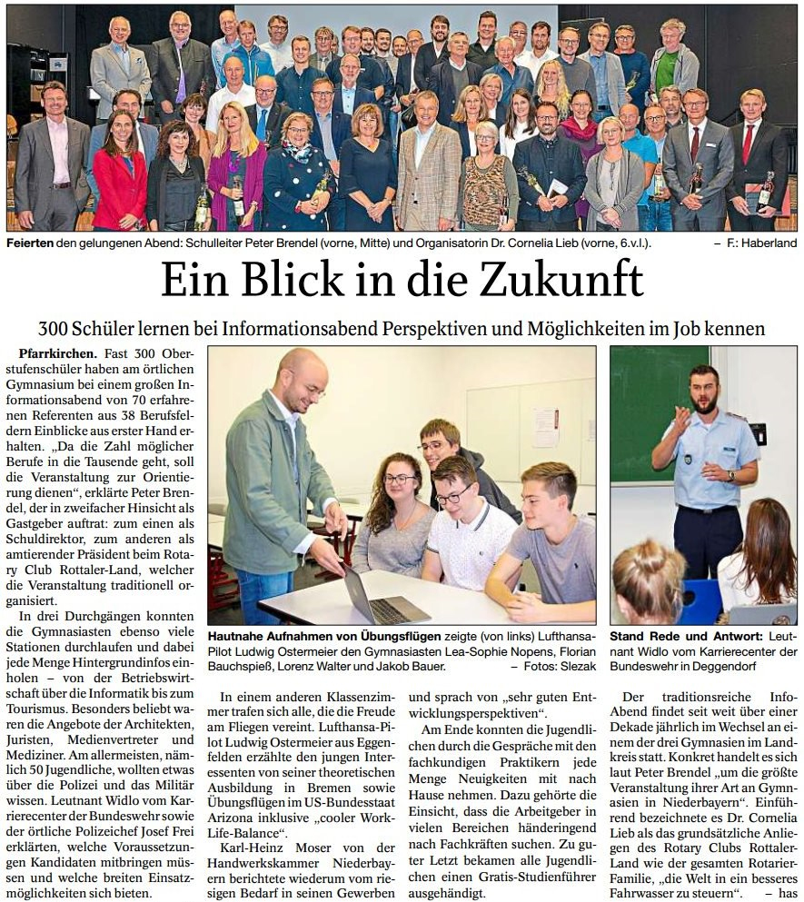 Ein Blick in die Zukunft