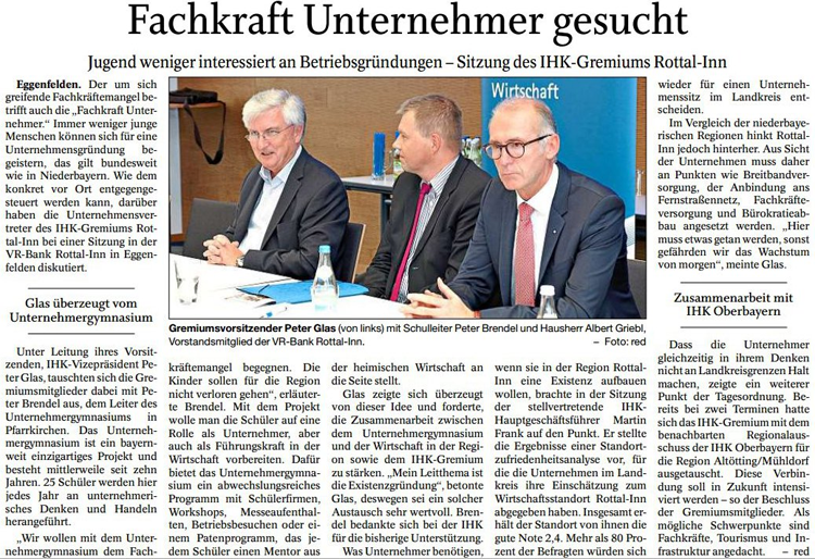 Fachkraft Unternehmer gesucht