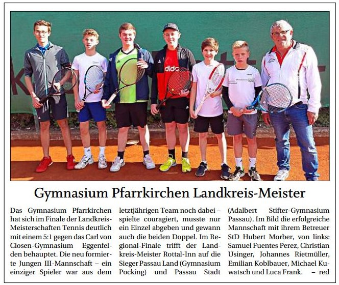 Gymnasium Pfarrkirchen Land