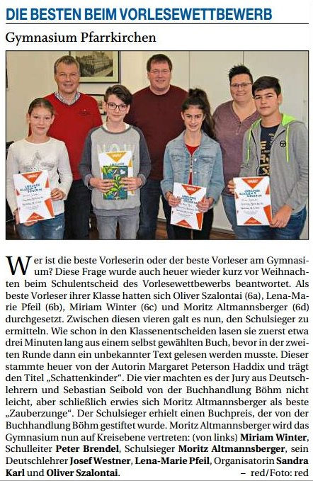 Gymnasium Pfarrkirchen Vorl