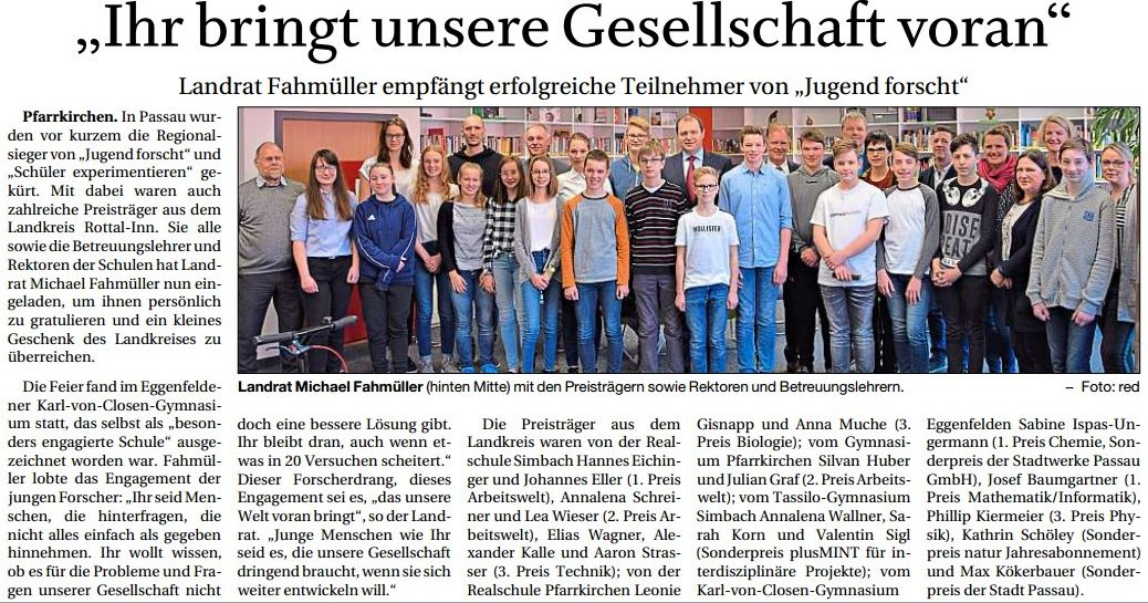 Ihr bringt unsere Gesellsch