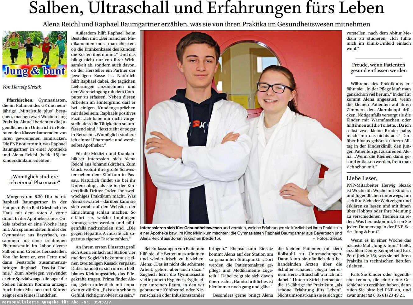 Salben Ultraschall und Erfa