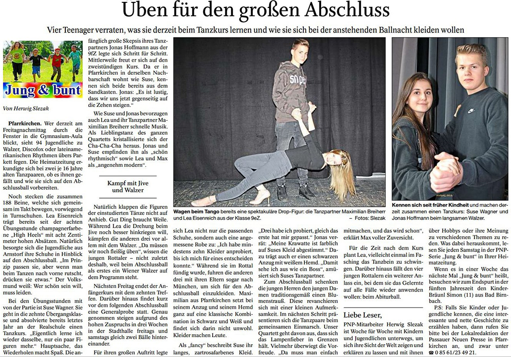 Ueben fuer den grossen Abschluss