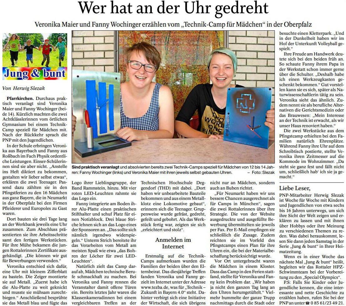 Wer hat an der Uhr gedreht