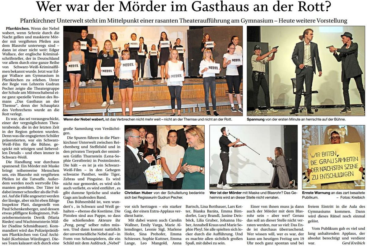 Wer war der Mörder im Gasthaus an der Rott?